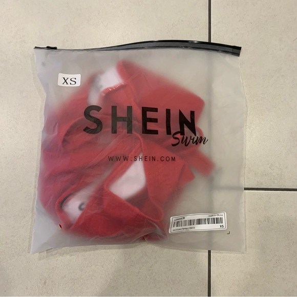 Shein Basics Ribbed Bikini Set Wireless Bra Top & Hipster Bikini Bottom Sz XS - Picture 9 of 9